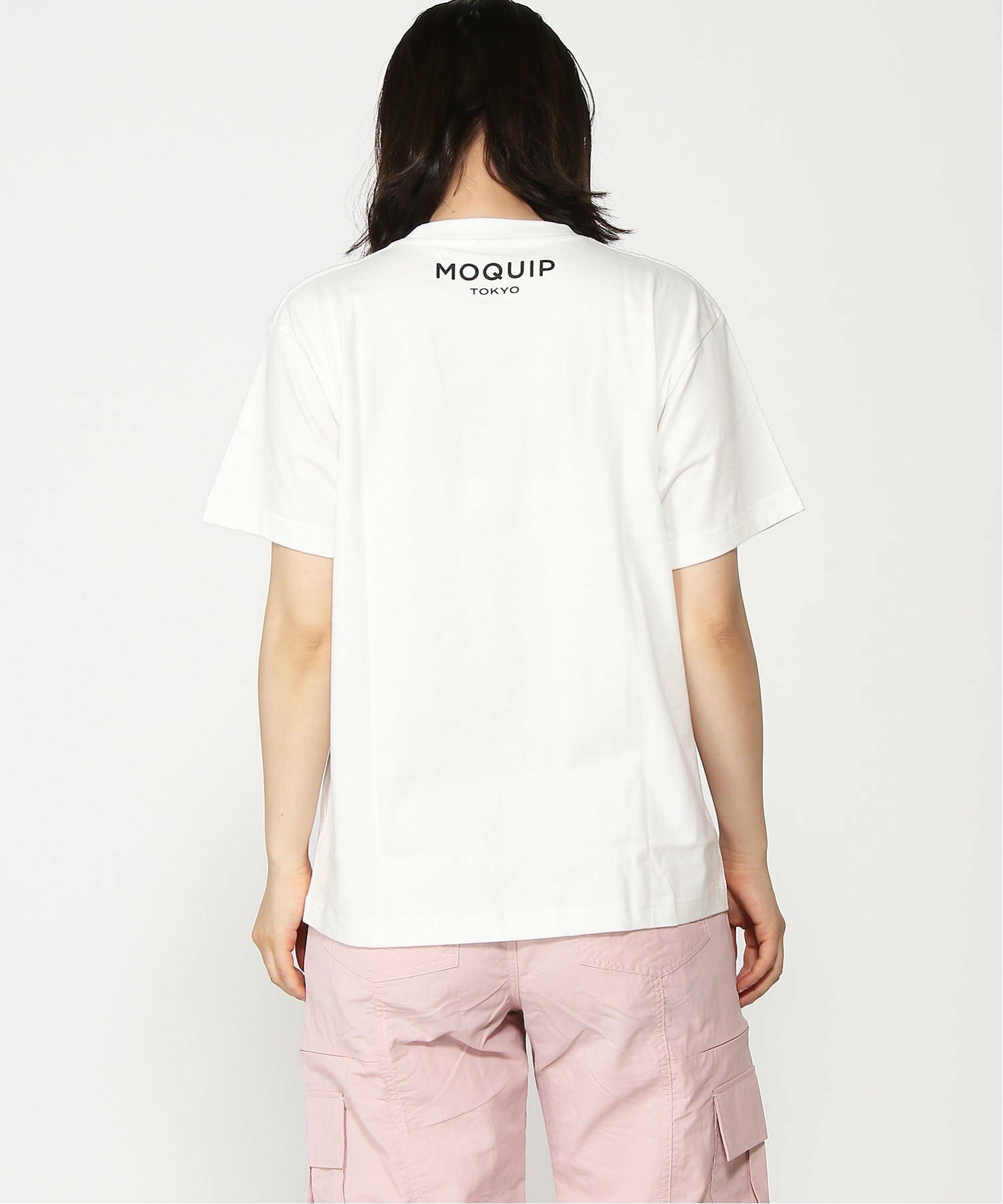 MOQUIP/(U)MOQUIP ロゴTシャツ